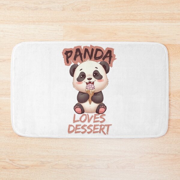 Item preview, Panda Loves Dessert designed and sold by yuki-hana.