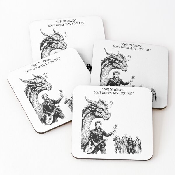 Item preview, The Bard's Diplomacy - Funny DnD Meme designed and sold by bapupa.