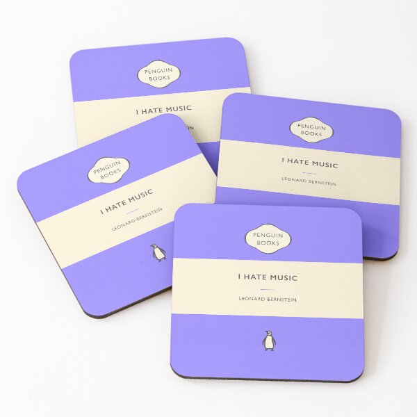 Item preview, I HATE MUSIC - A Penguin Book designed and sold by RedFirecracker.