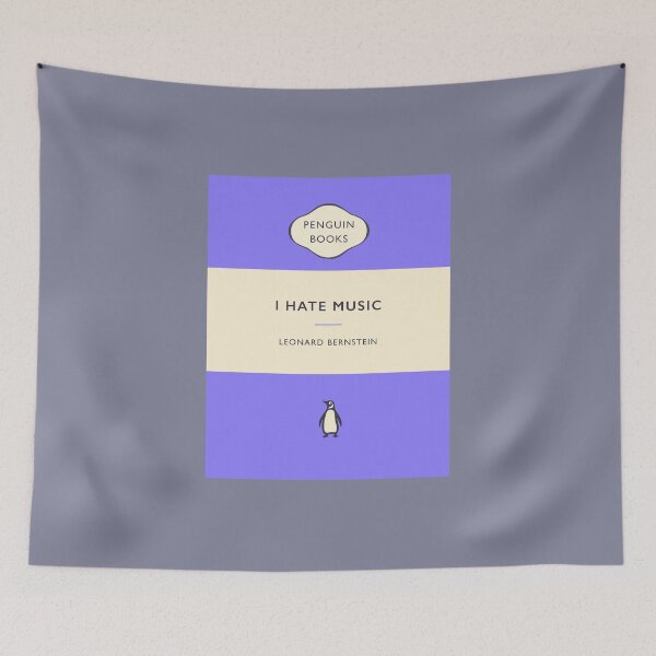 Item preview, I HATE MUSIC - A Penguin Book designed and sold by RedFirecracker.