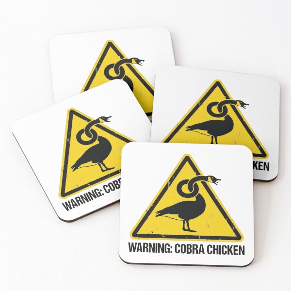 Item preview, Warning Cobra Chicken Danger Sign Canada Goose designed and sold by Petzzz.