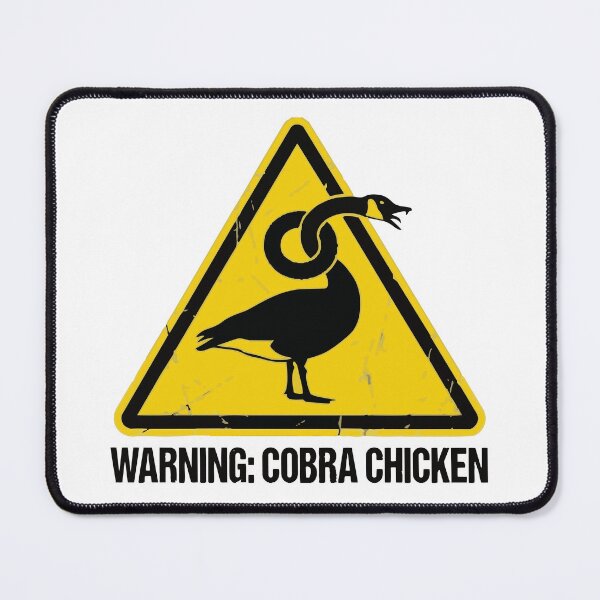 Item preview, Warning Cobra Chicken Danger Sign Canada Goose designed and sold by Petzzz.