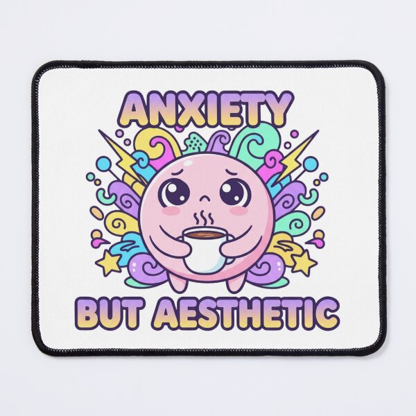 Item preview, Anxiety But Aesthetic designed and sold by StickVerse by Owais.