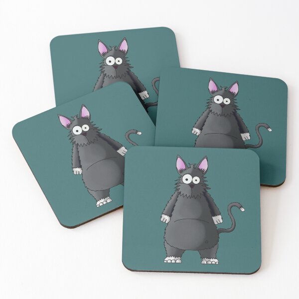 Item preview, Edwin the Cat: Hand-Drawn Whimsical Feline Familiar Sketch (Black Cat) designed and sold by Englandbear.