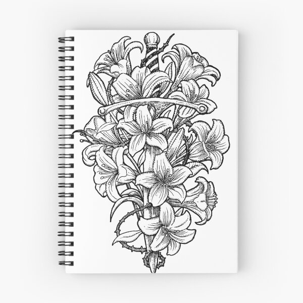 Item preview, Floral Sword designed and sold by fadhilfahrianto.