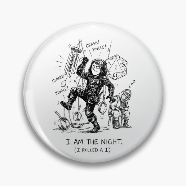 Item preview, The Critical Stealth Fail - Funny DnD Meme designed and sold by bapupa.