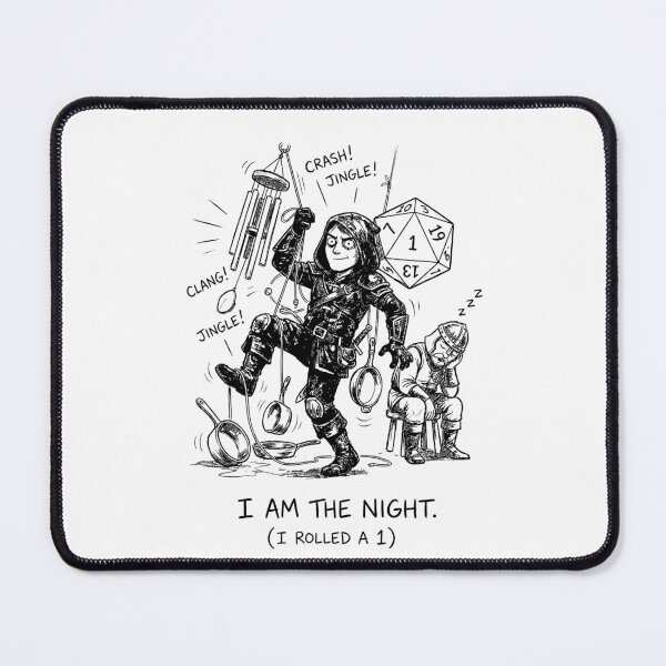 Item preview, The Critical Stealth Fail - Funny DnD Meme designed and sold by bapupa.