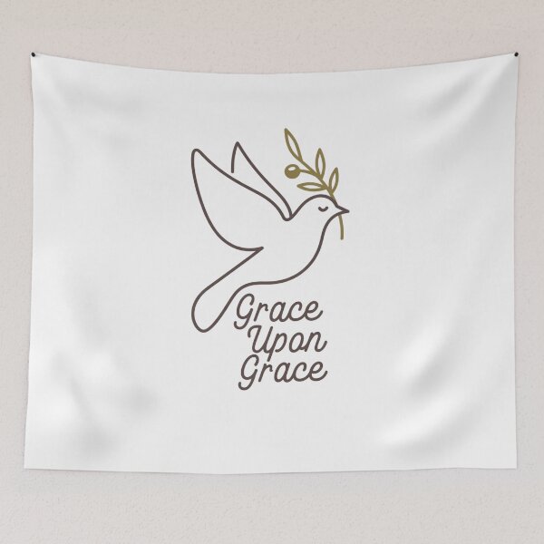 Item preview, Grace Upon Grace - Modern Christian Apparel designed and sold by Jan Menard Sangal Apparel.