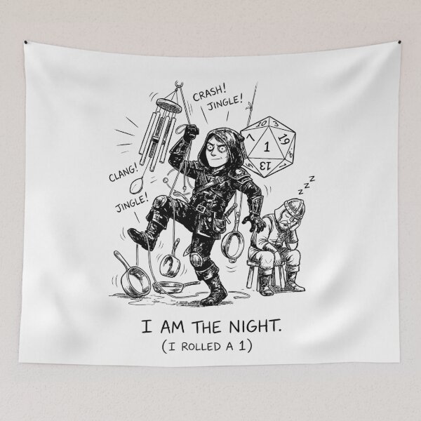 Item preview, The Critical Stealth Fail - Funny DnD Meme designed and sold by bapupa.