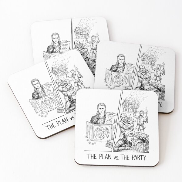 Item preview, The DM's Struggle - Funny DnD Meme designed and sold by bapupa.