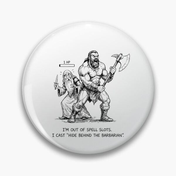 Item preview, The Glass Cannon's Strategy - Funny DnD Meme designed and sold by bapupa.
