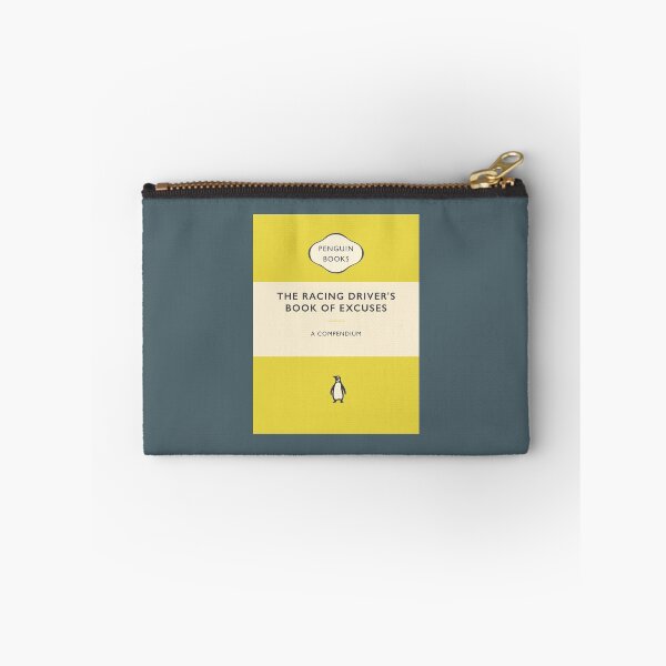 Aperçu de l'œuvre Le livre des excuses du pilote de course - Un livre Penguin créée et vendue par RedFirecracker.
