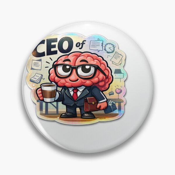 Item preview, CEO of Overthinking designed and sold by Sticko Spark Studio.