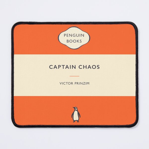 Item preview, CAPTAIN CHAOS, a Penguin book by Victor Prinzim designed and sold by RedFirecracker.