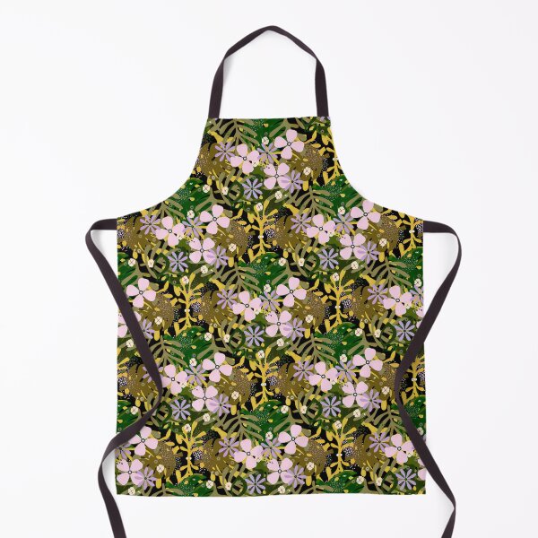 Item preview, Tropical Floral Pattern with Pink and Lilac Flowers designed and sold by Clara Fruggeri.