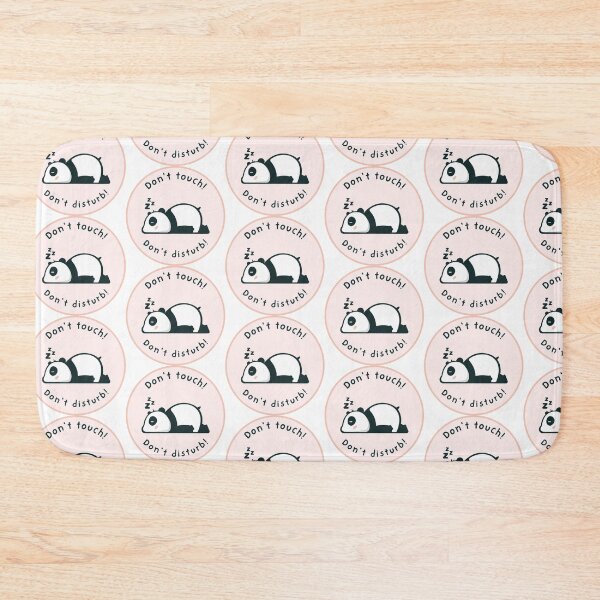 Item preview, Don’t Touch Don’t Disturb Panda designed and sold by RetroRespect.