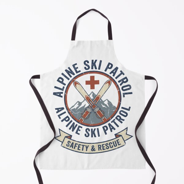 Item preview, Alpine Ski Patrol Safety Rescue - Vintage Mountain Badge Gift designed and sold by Luminari Creations.