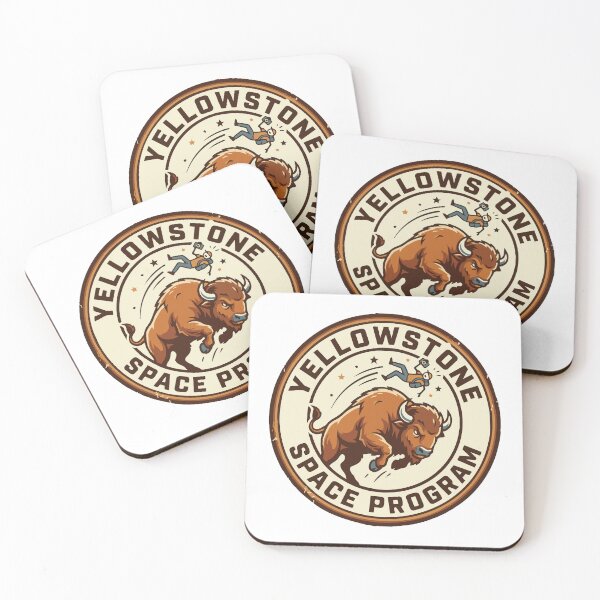 Item preview, Yellowstone Space Program American Bison Meme designed and sold by Petzzz.
