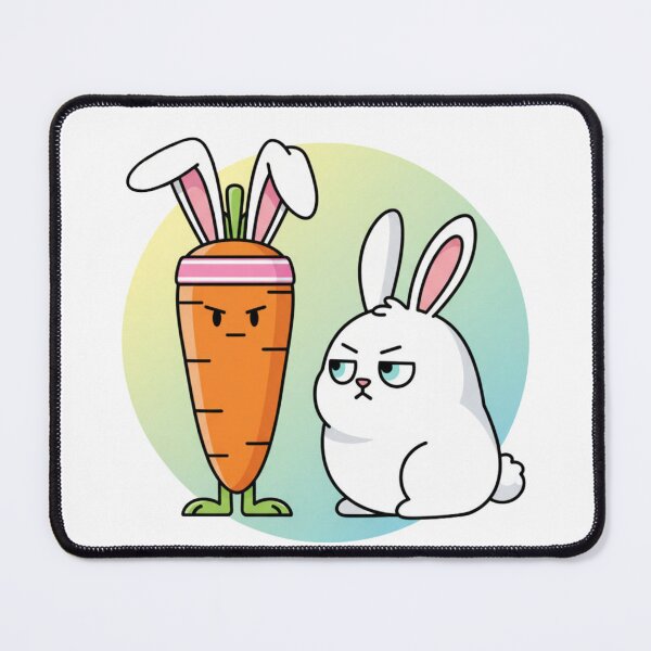 Item preview, Undercover Carrot - Funny Easter Imposter Bunny designed and sold by LaurannaDesign.