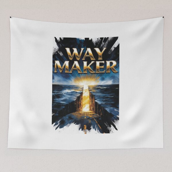 Item preview, Way Maker - Worship & Faith Apparel designed and sold by Jan Menard Sangal Apparel.