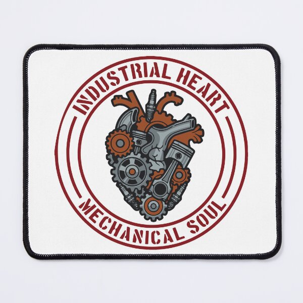 Item preview, Mechanic Gear Heart - Industrial Automotive Art designed and sold by Mdozet.