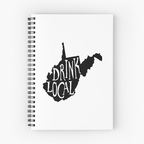 Item preview, Drink Local West Virginia State Outline Craft Beer designed and sold by graf1k.
