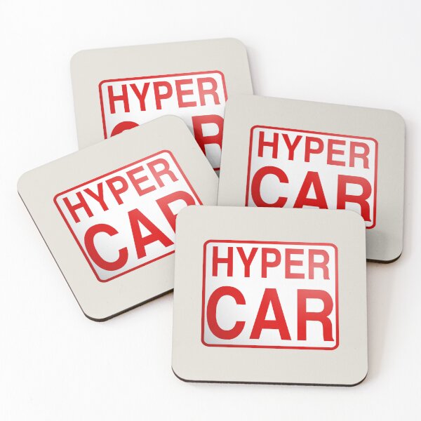 Item preview, HyperCar - The Sticker designed and sold by RedFirecracker.