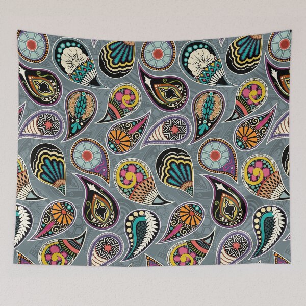 Item preview, paisley slate designed and sold by scrummy.