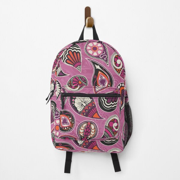 Item preview, paisley peony pink limited designed and sold by scrummy.