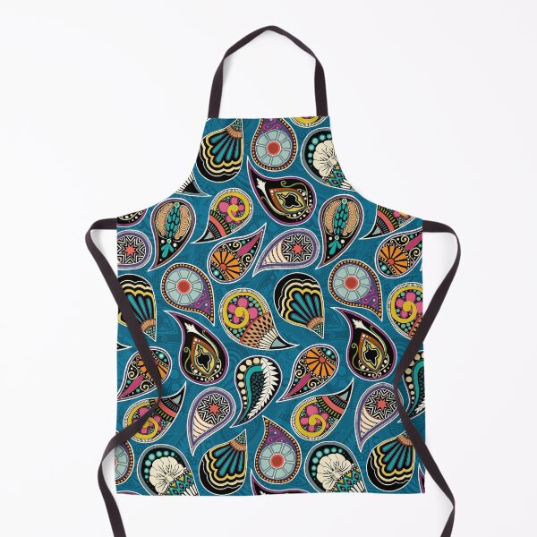Item preview, paisley peacock blue designed and sold by scrummy.