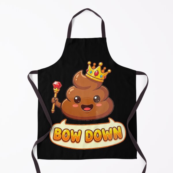 Item preview, Funny Poop King Bow Down designed and sold by MOONE FLOWER.