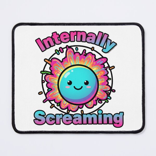 Item preview, Internally Screaming designed and sold by StickVerse by Owais.