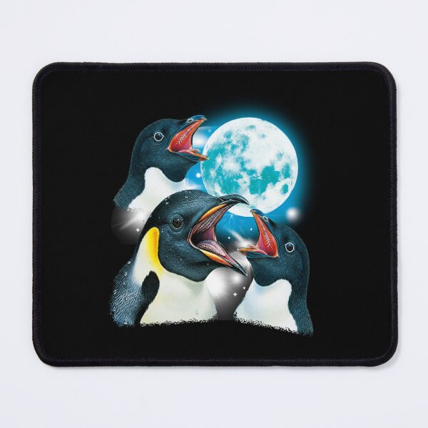 Item preview, Penguin Howling At The Moon. designed and sold by EunsooLee.