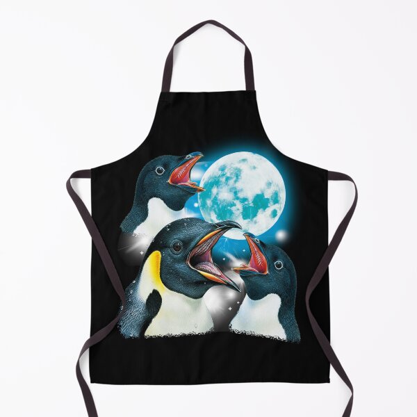Item preview, Penguin Howling At The Moon. designed and sold by EunsooLee.