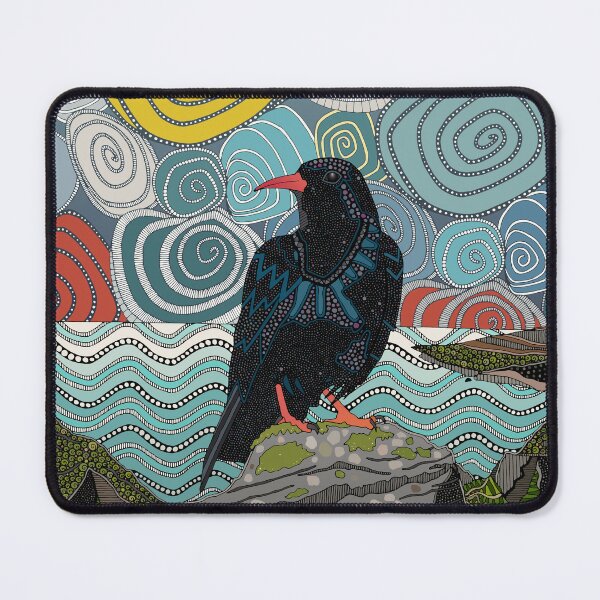 Item preview, Cornwall chough designed and sold by scrummy.