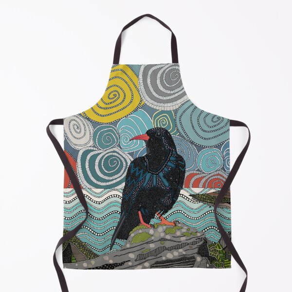 Item preview, Cornwall chough designed and sold by scrummy.