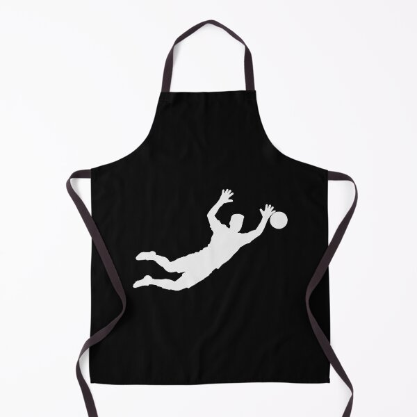 Item preview, Goalkeeper Silhouette Minimal Design – Athletic Motion Pose designed and sold by BrushRushX.