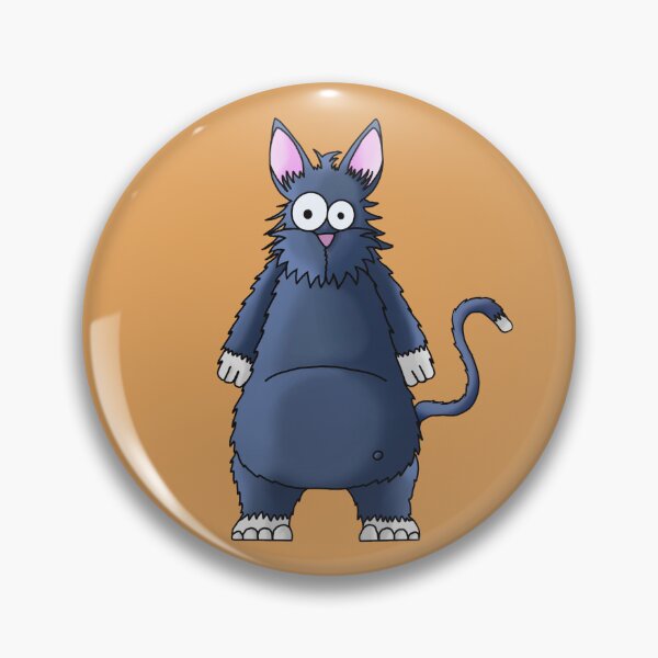 Item preview, Edwin the Cat: Hand-Drawn Whimsical Feline Familiar Sketch (Grey Cat) designed and sold by Englandbear.
