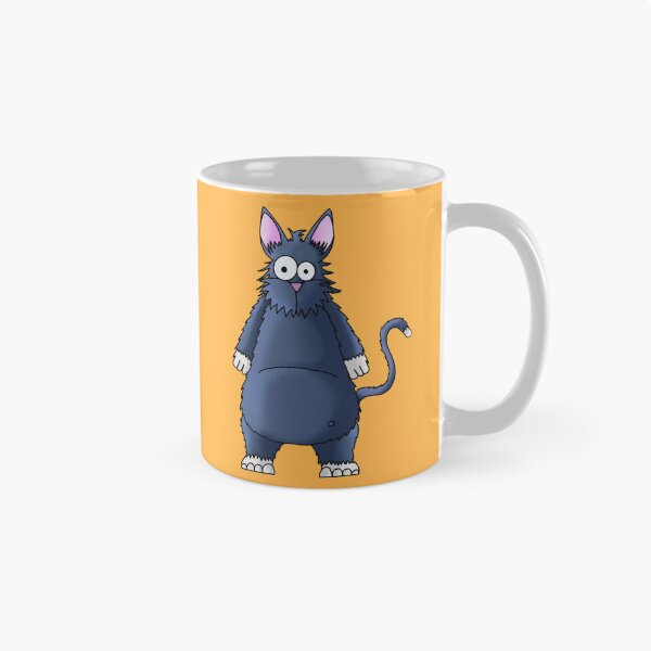 Item preview, Edwin the Cat: Hand-Drawn Whimsical Feline Familiar Sketch (Grey Cat) designed and sold by Englandbear.
