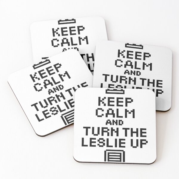 Item preview, Keep Calm and Turn the Leslie Up designed and sold by Creative Shed Designs.