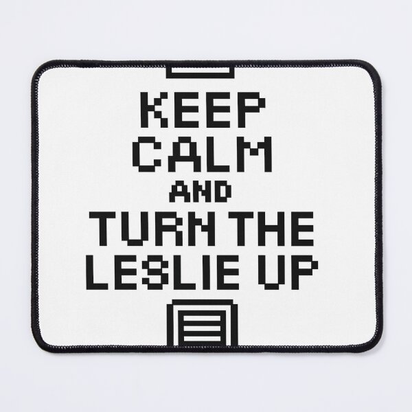 Item preview, Keep Calm and Turn the Leslie Up designed and sold by Creative Shed Designs.