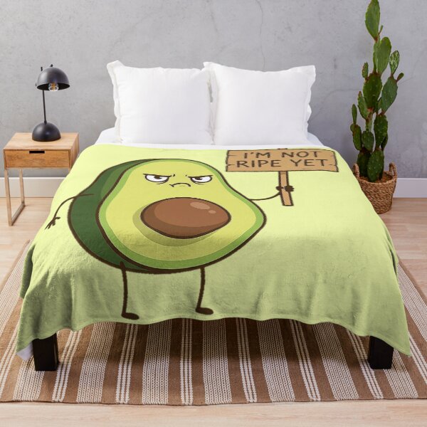 Item preview, Not Ripe Yet Grumpy Avocado designed and sold by MOONE FLOWER.