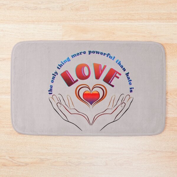 Item preview, The Only Thing More Powerful Than Hate Is Love designed and sold by Ninon 888.