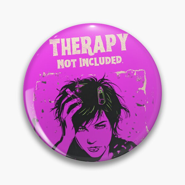 Item preview, Therapy Not Included: Fragmented | Nervous Breakdown | Dark Mental Health Art designed and sold by KEFARR.