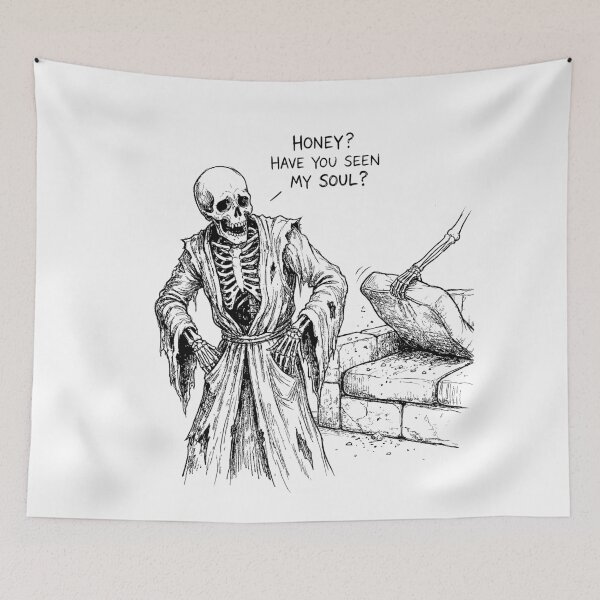Item preview, Phylactery Panic - Funny DnD RPG Meme designed and sold by bapupa.