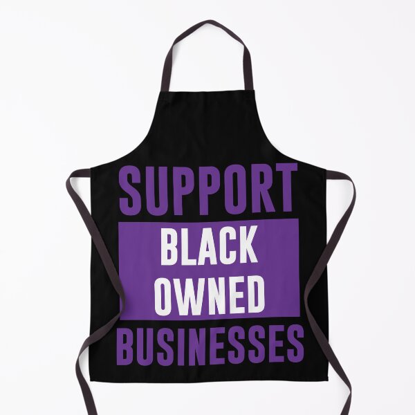 Item preview, SUPPORT BLACK OWNED BUSINESSES! (Purple) designed and sold by RoyalLuxuryApp.