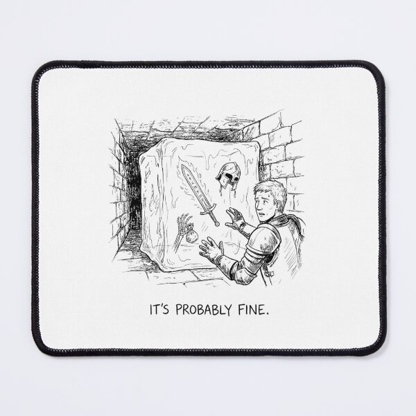 Item preview, The Clean Hallway - Funny DnD RPG Meme designed and sold by bapupa.