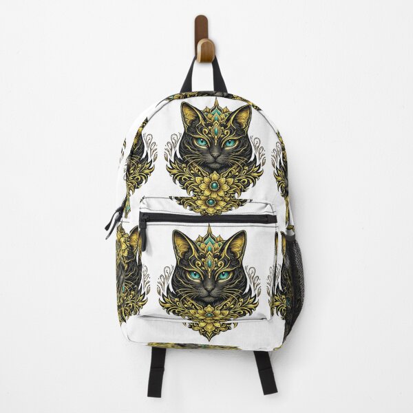 Item preview, Mystical Mandala Cat: Spiritual Zen Feline Art designed and sold by GulfSignature.