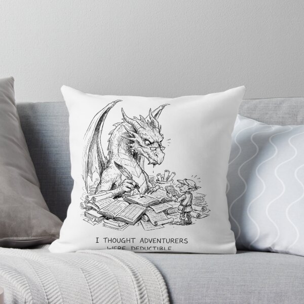Item preview, The Dragon's Tax Audit - Funny DnD RPG Meme designed and sold by bapupa.
