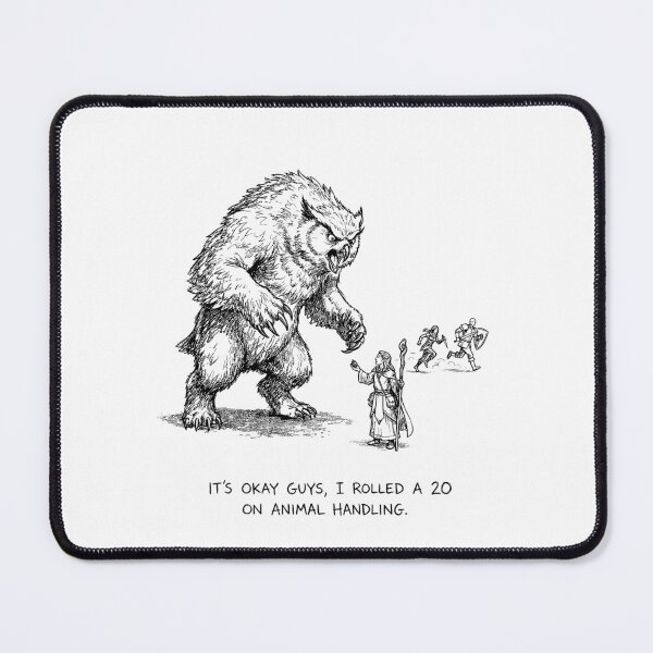 Item preview, The Druid's Pet Project - Funny DnD RPG Meme designed and sold by bapupa.